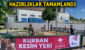 ESENLER’DE KURBAN BAYRAMI HAZIRLIKLARI TAMAMLANDI