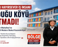 MALATYALI HAYIRSEVER İŞ İNSANI, DOĞDUĞU TOPRAKLARI UNUTMADI