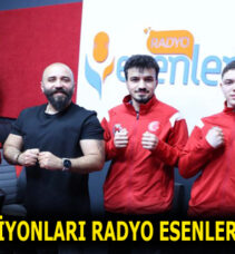 ESENLERLİ SPORCULAR DÜNYA ŞAMPİYONU OLDU