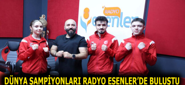 ESENLERLİ SPORCULAR DÜNYA ŞAMPİYONU OLDU