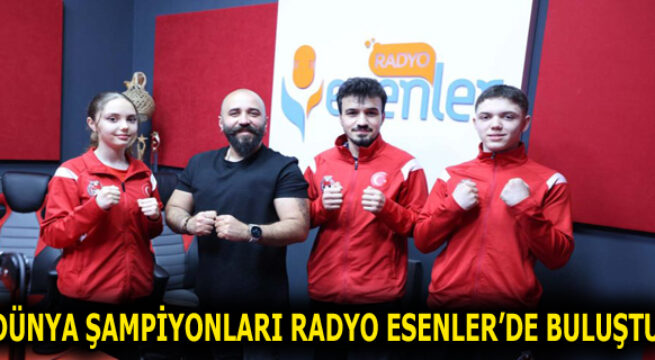 ESENLERLİ SPORCULAR DÜNYA ŞAMPİYONU OLDU