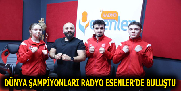 ESENLERLİ SPORCULAR DÜNYA ŞAMPİYONU OLDU