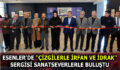 ESENLER’DE ”ÇİZGİLERLE İRFAN VE İDRAK” SERGİSİ SANATSEVERLERLE BULUŞTU