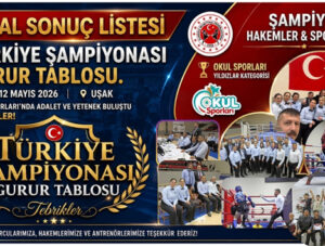 Muaythai Okul Sporları Yıldızlar Türkiye Şampiyonası Sonuçlandı