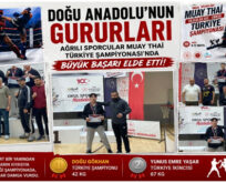 Ağrılı Yıldızlar Muay Thai Türkiye Şampiyonası’na Damga Vurdu