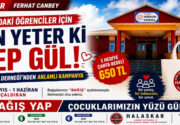VAN’DAKİ ÖĞRENCİLER İÇİN UMUT KAMPANYASI “Sen Yeter Ki Hep Gül”