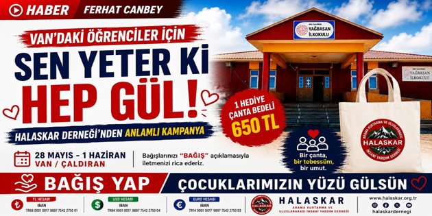 VAN’DAKİ ÖĞRENCİLER İÇİN UMUT KAMPANYASI