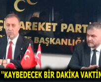 YILMAZ, ”KAYBEDECEK BİR DAKİKA VAKTİMİZ YOK”