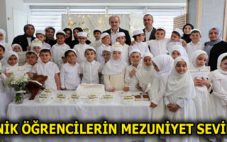 HANIMLAR VE ÇOCUKLAR MEZUNİYET HEYECANI YAŞADI