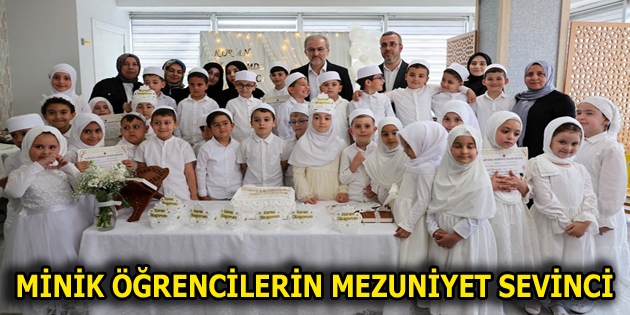 HANIMLAR VE ÇOCUKLAR MEZUNİYET HEYECANI YAŞADI
