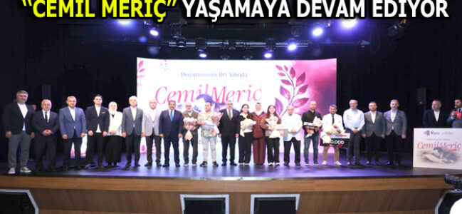 CEMİL MERİÇ ESENLER’DE DÜZENLENEN PROGRAMLA ANILDI