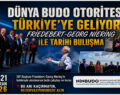 DÜNYA BUDO OTORİTESİ TÜRKİYE’YE GELİYOR