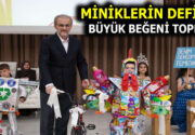 ESENLERLİ MİNİKLERDEN ‘ATIK GİYSİ’ DEFİLESİ Esenler’in yetenekli minikleri, bu yıl