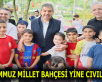 ESENLER 15 TEMMUZ MİLLET BAHÇESİ’NE YOĞUN İLGİ