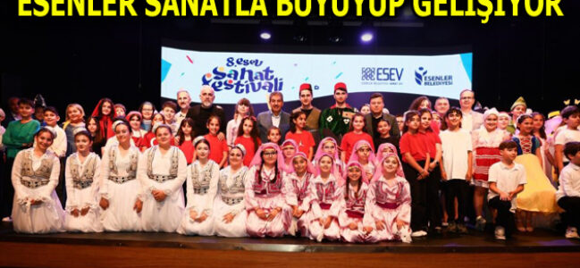 8. ESEV SANAT FESTİVALİ KAPANIŞ PROGRAMI İLE SONA ERDİ