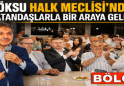 GÖKSU HALK MECLİSİ’NDE VATANDAŞLARLA BİR ARAYA GELDİ Esenler Belediye Başkanı