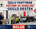 İzollu Vakfı’nın Düzenlediği Yarışmada Dereceye Giren Öğrenciler Ödüllendirildi