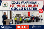 İzollu Vakfı’nın Düzenlediği Yarışmada Dereceye Giren Öğrenciler Ödüllendirildi