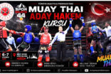 Adana’da Muaythai Aday Hakem Kursu Düzenleniyor