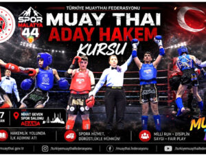 Adana’da Muaythai Aday Hakem Kursu Düzenleniyor
