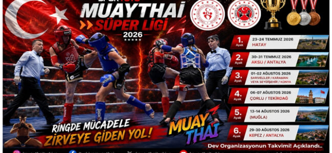 MUAYTHAİ SÜPER LİGİ’NDE 2026 SEZONU HEYECANI BAŞLIYOR!
