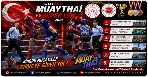MUAYTHAİ SÜPER LİGİ’NDE 2026 SEZONU HEYECANI BAŞLIYOR!
