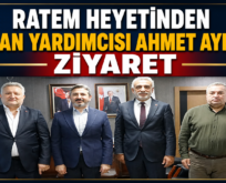 RATEM Heyetinden Bakan Yardımcısı Ahmet Aydın’a Ziyaret