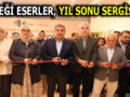 ‘EMEK’Lİ KURSİYERLERDEN ”YIL SONU SERGİSİ” AÇILDI