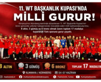 Milli Taekwondocularımızdan Almanya’da 17 Madalyalık Büyük Başarı