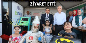 M.TEVFİK GÖKSU, ESENLER’İN SIFIR ATIK STANDINA ZİYARET ETTİ