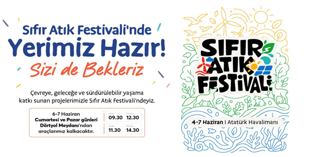 ESENLER BELEDİYESİ SIFIR ATIK FESTİVALİ’NDE!