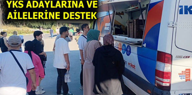 ESENLER BELEDİYESİ YKS ADAYLARINA DESTEK