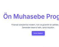 Ön Muhasebe Programı ile İşletmenizin Finansal Süreçlerini Kolaylaştırın