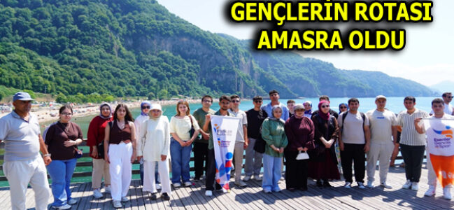 ESENLERLİ GENÇLER ROTASINI AMASRA’YA ÇEVİRDİ