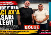 CANBEY MEDYA GRUP BAŞKANI GAZETECİ FERHAT CANBEY’DEN İYMB BAŞKANI NACİ