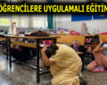 ESKAT ÖĞRENCİLERE UYGULAMALI EĞİTİM VERDİ
