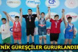 ESENLERLİ MİNİK GÜREŞÇİLER MADALYA İLE DÖNDÜ
