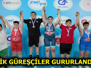 ESENLERLİ MİNİK GÜREŞÇİLER MADALYA İLE DÖNDÜ