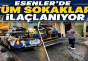 ESENLER’DE SOKAK İLAÇLAMA ÇALIŞMALARI ARALIKSIZ DEVAM EDİYOR Yaz aylarında artış