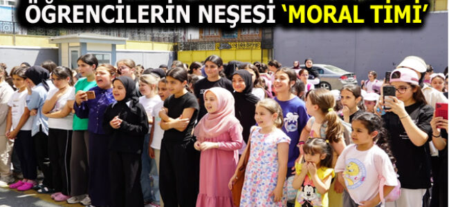 MORAL TİMİ KEYİFLİ ANLAR YAŞATMAYA DEVAM EDİYOR