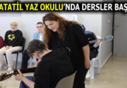 SANATATİL YAZ OKULU’NDA DERSLER BAŞLADI Esenler Belediyesi, yaz tatilini verimli