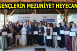TAYFA AJANS AKADEMİ’DE MEZUNİYET HEYECANI YAŞANDI