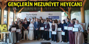 TAYFA AJANS AKADEMİ’DE MEZUNİYET HEYECANI YAŞANDI