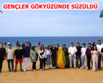 ESENLERLİ GENÇLER YAMAÇ PARAŞÜTÜ ETKİNLİĞİNE KATILDI