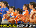 YAZ SPOR OKULLARI GENÇLERİ SPORLA BULUŞTURMAYA DEVAM EDİYOR