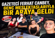 GAZETECİ FERHAT CANBEY, PA TV ÇALIŞANLARIYLA BULUŞARAK TECRÜBELERİNİ GENÇ GAZETECİLERLE