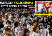 ESENLERLİLER YAZLIK SİNEMADA BULUŞUYOR Esenler Belediyesi, yaz akşamlarını kültür ve