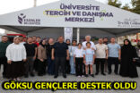 GÖKSU, ÜNİVERSİTE TERCİH STANDINI ZİYARET ETTİ