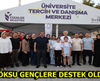 GÖKSU, ÜNİVERSİTE TERCİH STANDINI ZİYARET ETTİ
