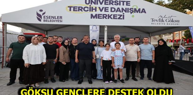 GÖKSU, ÜNİVERSİTE TERCİH STANDINI ZİYARET ETTİ